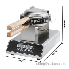 Gofrownica bąbelkowa, profesjonalna, cyfrowa,timer