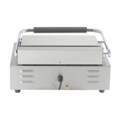 BH-8004 grill elektryczny kontaktowy ryflowany gastronomiczny pojedynczy CUKUS