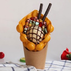 FY-6 gofrownica bąbelkowa bubble waffel profesjonalna