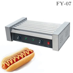 FY-07 GRILL ROLKOWY OPIEKACZ PODGRZEWACZ HOT DOG gastro URZĄDZENIE DO HOT-DOGÓW