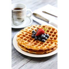 BH-3007 Gofrownica z 4 x okrągły gofer gofry waffle maszyna profesjonalna gastronomia