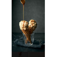 POLEWY ZASTYGAJĄCE do lodów sos topping krem KOMAGES CUKUS 1,1 kg