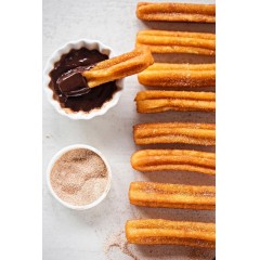 CHURROS Koncentrat PROSZEK DO PIECZENIA Gotowa mieszanka Komages CUKUS 10kg