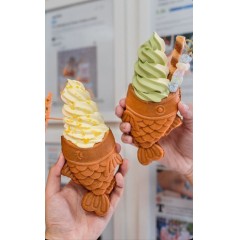 Koncentrat do wypieku Wafli Taiyaki wafle do lodow Komages Cukus 10 kg