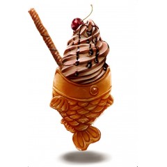 Koncentrat do wypieku Wafli Taiyaki wafle do lodow Komages Cukus 10 kg