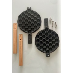 Patelnia Bubble Corndog Gofry Babelkowe Teflon Gofrownica FY-6E Cukus