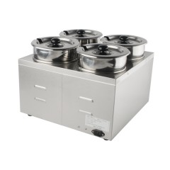 Stacja podgrzewacz do zup 4 pojemnika CUKUS 600W