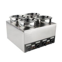 Stacja podgrzewacz do zup 4 pojemnika CUKUS 600W