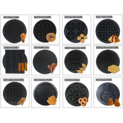 GOFROWNICA BĄBELKOWA bubble waffle profesjonalna gofry gofrownica ciasto deser FY-GL14-D